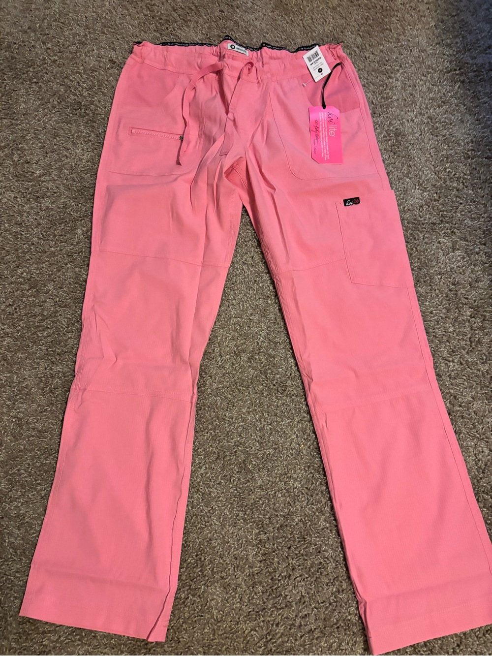 koi pink and lilac pants medium and koi top large all new in bag